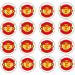 30 Manchester Edible Cupcake Toppers - Icing or Wafer paper Cake Decorations - Buy Online on GoSupps.com