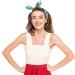 Ceenna Rabbit Ears Wire Headbands - 2 Piece Boho Twist Bow Headband Set | Hawaiian Print Knot Head Tie for Women and Girls | Soft Stretchy Beach Hair Accessories - Buy Online on GoSupps.com