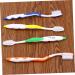 SESESFOUFU 4-Piece Nano Toothbrush Set | Soft Ergonomic Toothbrushes for Deep Cleaning & Optimal Oral Hygiene | Travel-Friendly Toothbrush Bags Included - Buy Online on GoSupps.com