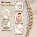Altamenjor Wooden Fascia Roll - Gua Sha Massage Roller for Muscle Relaxation & Body Shaping | 16 Wheel Wood Massage Tool - Buy Online on GoSupps.com