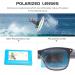 Devirld Polarized Bifocal Reading Glasses for Men & Women - UV400 Protection Spring Hinge Anti-Glare Outdoor Sunglasses - 2.0x Magnification - Buy Online on GoSupps.com