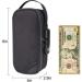 FIREDOG Smell Proof Bag with Lock - Carbon Lined Odor Proof Container for Travel Storage (Black, 8x4x2.75 Inch) - Buy Online on GoSupps.com