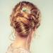 Lurrose Chinese Hair Sticks U-Shaped Jade Hair Rods & Classic Hemp Decorations | Traditional Flower Hair Sponge for Women & Girls - Buy Online on GoSupps.com