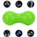 Buy Green Spiky Massage Ball | Durable & Portable Fascia Muscle Relaxation | Stress Relief Reflex Zone Ball - Buy Online on GoSupps.com