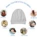 Satin Lined Sleep Cap - Adjustable Bonnet for Curly Hair Protection - Buy Online on GoSupps.com