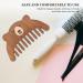 Beavorty Natural Green Sandalwood Wide Tooth Scalp Comb - Head Massage Tool for Women | Premium Wood Hair Comb for Scalp Massage - Buy Online on GoSupps.com