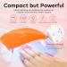 Modelones 16 Colors Poly Nail Gel Kit with Lamp | Clear Nude Pink Brown & Red | Complete Nail Extension Art Solution - Buy Online on GoSupps.com