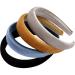 LONEEDY 8 PCS Velvet Sponge Thick Headbands for Women - DIY Hair Accessories (8 Colors) - Buy Online on GoSupps.com