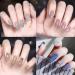 6 Colors Glitter Gel Nail Polish Kit - Charming Shining Design for Holiday Gifts & Party - Fannyc - Buy Online on GoSupps.com