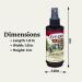 Ivy Corporation Dry Itch Relief Spray - Fast-Acting Relief from Poison Ivy Itching - 6 Fl Oz + Bonus Key Chain - Buy Online on GoSupps.com