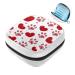 GIAPB Sanitary Napkin Storage Bag Period Bag Tampon Bag Makeup Bag Pad Pouch Dog Paw Print and Heart Color2861