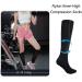 MDRCG Compression Stockings with Zipper for Men & Women - 15-20 mmHg Closed Toe Support Stockings - Buy Online on GoSupps.com