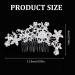 Bridal Wedding Hair Comb Headpiece with Pearls - Sparkly Hair Accessories for Women, Brides, and Bridesmaids - Buy Online on GoSupps.com