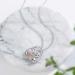 Chenghong 925 Sterling Silver Dog Pendant Necklace with Crystals - Perfect Gift for Dog Lovers | Rose Gold Dog Jewelry for Women - Buy Online on GoSupps.com
