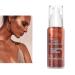 Body Oil Shimmer Shimmer Lotion Pour Le Corps Illuminateur De Teint Highlighter Maquillage Liquide Hydratation et clat l' preuve de l'eau pour le Visage et le Corps Brun Dor