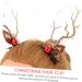 minkissy 2 Pairs Luminous Antler Hair Clip Reindeer Ears Clips Christmas Hair Antlers Clips Xmas Deer Antler Hair Barrettes Reindeer Antlers Xmas Hairpins Summer Non-woven Fabric Ear Clip - Buy Online on GoSupps.com