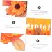 FUNOMOCYA Door Artificial Sunflower Craft Adornment Board Decor Decoration Thanksgiving Wall Front - Buy Online on GoSupps.com