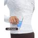 AVGO Women's Half Zip Long Sleeve Workout Shirt - Small White Space Dye - Buy Online on GoSupps.com