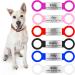 Personalized Silicone Dog ID Tags - 2 Pack Engraved Pet Name Brands for Dogs & Cats - Durable & Waterproof - Buy Online on GoSupps.com