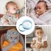 3 Pack Baby Pacifier Bag | Travel Case & Transparent Box for Kids - Mixed Colors - Buy Online on GoSupps.com