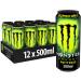 Monster Energy Nitro Super Dry - caffeinated energy drink with a fruity taste - in practical disposable doses (12 x 500 ml) fruit mixtures 500 ml (12 pack)