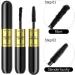 ChaneeHann Mascara black 2in1 waterproof mascara for length and volume natural look to dramatic 4D eyelashes - Buy Online on GoSupps.com