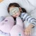 Cute Sloth Sleep Mask - Soft Plush Eye Mask for Kids & Adults - Grey - Buy Online on GoSupps.com
