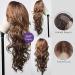 Buy Testar 28-Inch Long Curly Brown Wigs for Women - Natural Glue-Free Synthetic Heat-Resistant Daily Wear | Welly Wigs - International Shipping Available - Buy Online on GoSupps.com