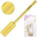 PANA Small Barrel Nail Drill Bit 2X Fine Grit - Gold | 3/32 Shank Size for Acrylic & Hard Gel Nails | Professional & Beginner Manicure Pedicure Tool - Buy Online on GoSupps.com
