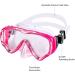 Phitnis Kids Snorkel Set - Dry Top Mask for Boys and Girls (Pink) | Anti-Fog, Anti-Leak Snorkeling Gear for Children Ages 4-12 - Buy Online on GoSupps.com