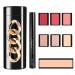 Portable Professional Makeup Kit Mini Professional Makeup Kit Eyeshadow Palette Lip Gloss Concealer Lipstick shape and size 7 Color