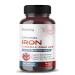 Liposomal Iron with Vitamin C Folic Acid B12 B6 B1 Support Energy & Red Blood Cell Formation Gentle Formula 180 Capsules Non-GMO Gluten-Free 60 count (pack of 2)