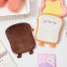 Plumdrop Nette Toast Reusable Sanitary Pad Bag | Eco-Friendly Organizer for Women | Brown Storage for Napkins & Make-Up - Buy Online on GoSupps.com