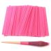 Honbay 100PCS Makeup Brush Protector Reusable Expandable Mesh Cover for Make up Brush Paint Brush Handbag Tassels Bud of Rose etc (Pink)