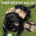 Pattepoint Hip Pocket Utility Bag for Dogs | Tactical Harness Accessories | Westernware Backpack Set - Yellow - Buy Online on GoSupps.com