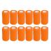 Self Adhesive Bandage 12Pcs Bandage Wrap Natural Latex Elastic Self Adhesive Wrap for Cows Dogs Horses 10cm(Orange)