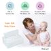 Ultra Soft Dry Wipes 100 Count - Convenient Dispenser Pack - Disposable Cleansing Cloths for Baby, Adults - Hospital Washcloths for Incontinence, Facial Use - Buy Online on GoSupps.com