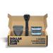 Dollar Shave Club | The Guest Pass Shave Set | 2 Extra Close Refill Cartridges 1 Handle (Black) 1 Razor Cover 6 Blade Value Starter Set