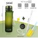 My Vesperbox Minny Leak Proof Kids Water Bottle with Straw or Strainer 350ml 500ml 750ml Lightweight BPA Free Water Bottle for Kindergarten School (Green Light Green Black 500ml) - Buy Online on GoSupps.com