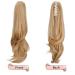 HewEicsy 20 Ponytail Extension Synthetic Hairpiece Blonde - Clip-in Daily Fluffy Ponytail Wig for Women - Buy Online on GoSupps.com