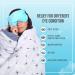 JJ CARE Lavender-Scented Moist Heat Eye Compress - Microwavable Eye Mask for Dry and Irritated Eyes - Buy Online on GoSupps.com