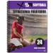 Score It Right Softball Situational Guide  Premium Situational Field Guide for Coaches, Players, Parents  Detailed Softball Field Guide  Thick Cardboard Paper  24 Game Situations