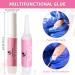 336 Pcs Ballerina Matte Coffin Nails Set with Glue - Full Cover False Gel Nail Art Tips - Buy Online on GoSupps.com