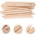 Nolitoy 100 Pcs Wax Stick Applicators - Wooden Spatula for Body Legs Face & Eyebrow Hair Removal - Buy Online on GoSupps.com