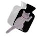 TSLBW Hot Water Bottle PVC 850ML Hot Water Bottle with Fluffy Cover Hand Warmers Bags Hot Water Bottle Portable Removeable Washable Ease Aches Hot Therapy Hand Warmer Heated Pad (Style-A4)