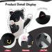 Transplant Long Cat Soft Toys Long Cat Cushion Kawaii Cat Pillow Plush Toy Cat Cuddly Toy Cat Cushion Cute Cats Plush Toy Gifts for Children Friends (90 cm Black) 90cm Black - Buy Online on GoSupps.com