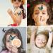 CHARLENT Butterfly Temporary Tattoos - 12 Sheets Realistic 3D Designs for Women & Girls | Party Favors & Decoration - Buy Online on GoSupps.com
