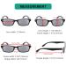 Eyekepper 5-Piece Spring Hinge Half Eye Reading Glasses Set +0.50 Gray Lens - Stylish & Durable - Buy Online on GoSupps.com