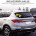 Buy Famkit Baby On Board Car Stickers - Waterproof & Durable Safety Signs (2-Pack 14x14 cm) | International Shipping Available - Buy Online on GoSupps.com