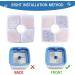 RBAYSALE Cat Water Fountain Filter 10 Pack - Replacement Filters for 84oz Automatic Pet Fountain - Triple Filtration System for Cats and Dogs - Buy Online on GoSupps.com